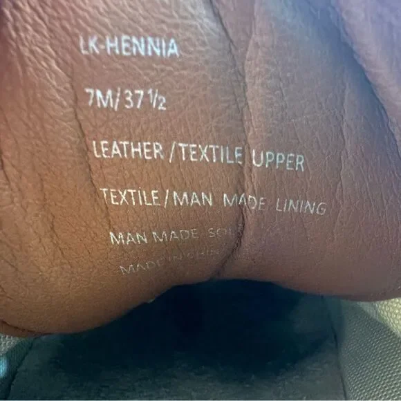 Lucky Brand Women's Snakeskin Hennia Casual Sneakers Tennis Shoes, Sz 7 - Picture 7 of 8